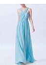 Convertible Blue Chiffon Bridesmaid Dresses