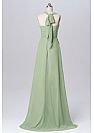 Ruched Green Sweetheart Bridesmaid Dress with Straps