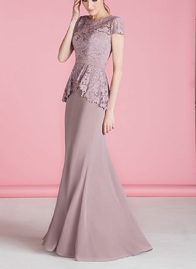 Pearl Pink Bridesmaid Dresses Wedding Party Gowns for Women