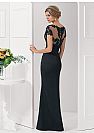 Modest Chiffon Mother of Bride Dress with Jewel Neckline