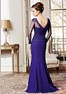 Delicate Purple Appliqued Mother of The Bride Dresses