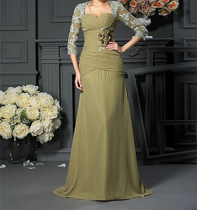Ruched Sweetheart Mother of the Bride Groom Dresses