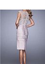 Knee Length Beading Appliqued Mother of the Bride Dresses