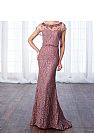 Elegant Purple Lace Mother of The Bride Dresses with Beads