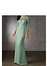 Elegant Mint Green Applique Mother of The Bride Dress