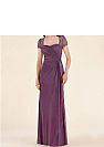 Sweetheart Criss Crossed Purple Mother of The Bride Dresses