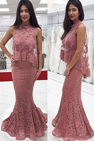 Designer Purple Lace Mother of the Bride Dresses with Sheer Cape