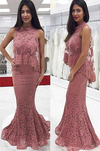 Designer Purple Lace Mother of the Bride Dresses with Sheer Cape
