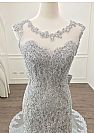 Stunning Backless Lace Beading Evening & Gala Dress