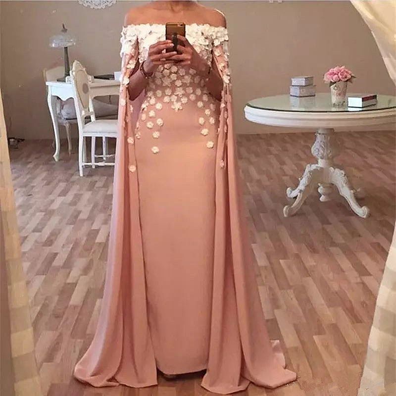 dusty pink elegant dresses