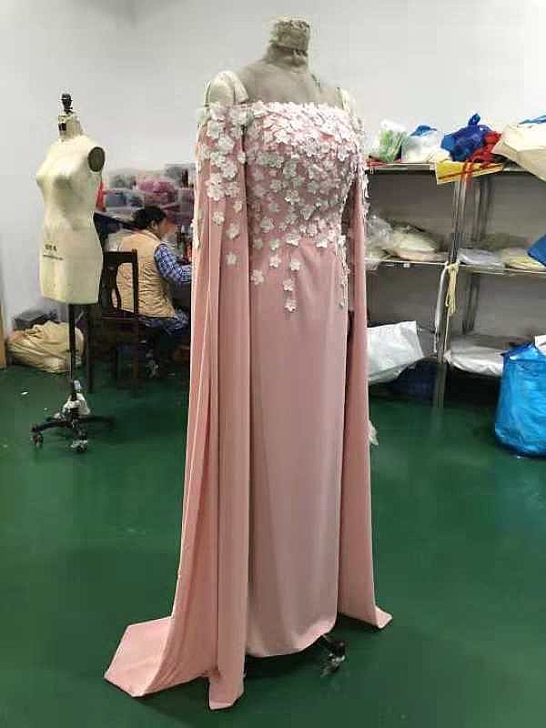 cape gown designs