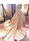 Sweet Pink Ball Gown Prom Evening Dresses