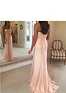 Stunning Blush Pink Bridesmaid Dress Wedding Party Dress