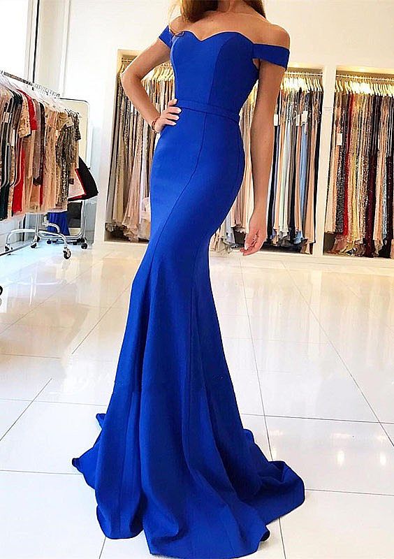 Royal Blue Bridesmaid Dresses Formal Gowns