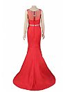 Sparkly Beaded Red Evening Dresses