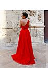 Red One Shoulder Evening Dresses Formal Gowns for Women