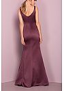Simple Ruched Purple Evening Dresses Long