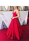 Red Carpet Celebrity Evening Dresses Spaghetti Ball Gowns