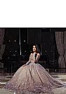Glamorous Tulle Ball Gown Evening Dress with Pearls