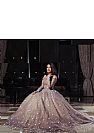 Glamorous Tulle Ball Gown Evening Dress with Pearls