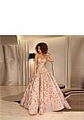 Glamorous Beading Appliqued Prom Dress Evening Wear