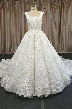 Fabulous Pleated Ball Gown Wedding Dress 2018