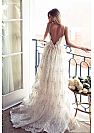 Boho Wedding Dresses with Spaghetti Straps Bridal Gowns