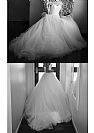 Graceful Sweetheart Fluffy Tulle Wedding Dress