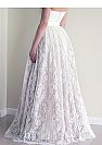 Elegant Sweetheart Lace Appliqued Wedding Dresses