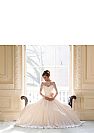 Charming Ivory Wedding Dresses with Flower & Belt