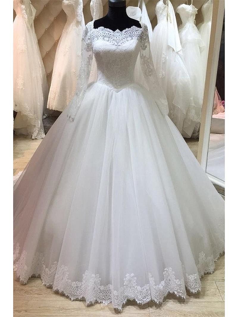 Wedding Dress Plus Size Princess Ball Gown • tpbridal