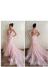 2018 Stunning Blush Pink Wedding Dresses Backless
