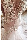 2018 Stunning Blush Pink Wedding Dresses Backless