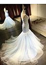 Gorgeous Light Blue Organza Wedding Dresses 2018