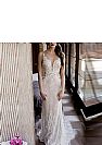 Sexy Backless Lace Appliqued Beach Wedding Dresses