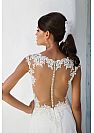Lace Appliqued Bodice Chiffon Beach Wedding Dresses