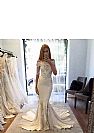 Sexy Bateau Mermaid Garden Wedding Dresses 2018