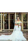 Plus Size Wedding Dresses with Puffy Chapel Train