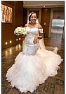 Plus Size Wedding Dresses with Puffy Chapel Train