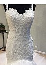 Gorgeous Wedding Dress with Spaghetti Straps & Beadings