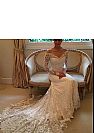 Graceful Lace Wedding Dress Off the Shoulder & Long Sleeves