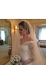 Graceful Lace Wedding Dress Off the Shoulder & Long Sleeves