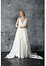 Summer Wedding Dress with Soft Chiffon Skirt