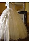 Princess Dotted Tulle Ball Gown Wedding Dress