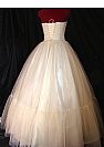 Princess Dotted Tulle Ball Gown Wedding Dress