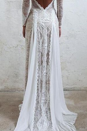 boho beach wedding dress