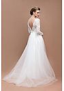 Bateau Neckline A-line Lace Wedding Dress Bridal Gowns