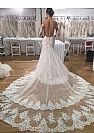 Fabulous Lace Wedding Dresses with Tiered Skirt