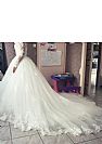 Stunning Lace Beaded Wedding Dresses with Bateau Neckline