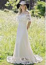 Boho Beach Wedding Dresses Off the Shoulder